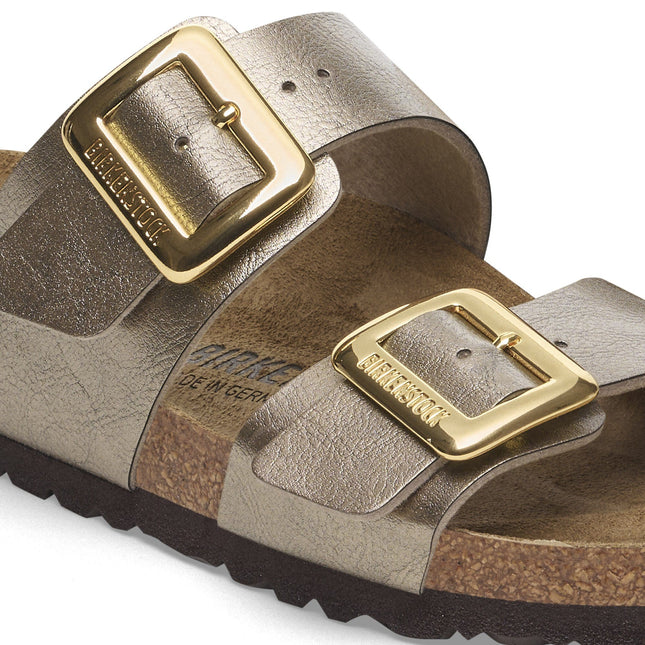 BIRKENSTOCK SYDNEY LUXE BUCKLE BIRKO-FLOR Women Sandals Graceful Taupe N