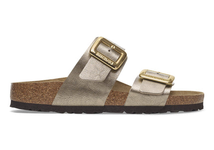 BIRKENSTOCK SYDNEY LUXE BUCKLE BIRKO-FLOR Women Sandals Graceful Taupe N