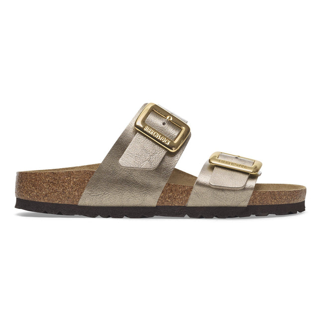 BIRKENSTOCK SYDNEY LUXE BUCKLE BIRKO-FLOR Women Sandals Graceful Taupe N