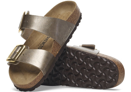 BIRKENSTOCK SYDNEY LUXE BUCKLE BIRKO-FLOR Women Sandals Graceful Taupe N
