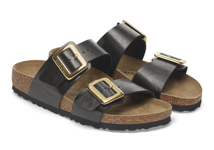 BIRKENSTOCK SYDNEY LUXE BUCKLE BIRKO-FLOR Women Sandals Graceful Licorice N