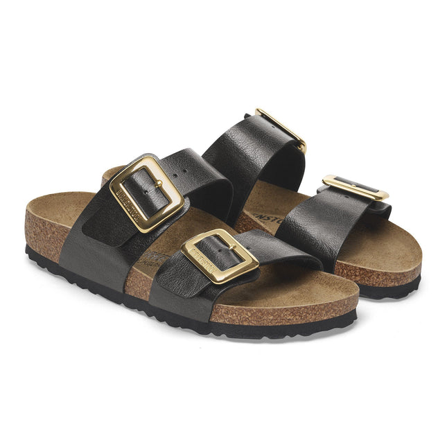 BIRKENSTOCK SYDNEY LUXE BUCKLE BIRKO-FLOR Women Sandals Graceful Licorice N