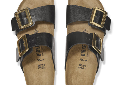 BIRKENSTOCK SYDNEY LUXE BUCKLE BIRKO-FLOR Women Sandals Graceful Licorice N
