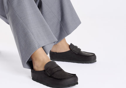 BIRKENSTOCK NAPLES WRAPPED MEN SHOES Black Regular