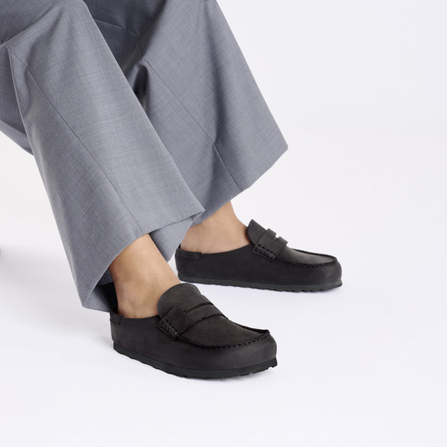 BIRKENSTOCK NAPLES WRAPPED MEN SHOES Black Regular