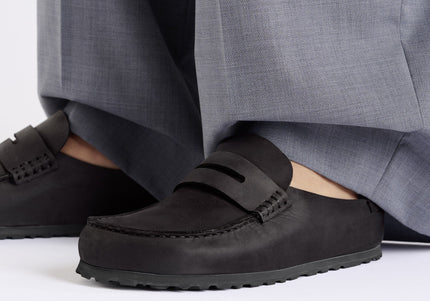 BIRKENSTOCK NAPLES WRAPPED MEN SHOES Black Regular