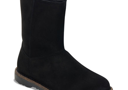 BIRKENSTOCK UPPSALA ZIP SHEARLING WOMEN BOOTS - Black