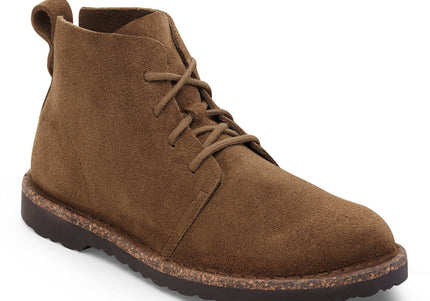 BIRKENSTOCK Uppsala Mid Suede Leather Dark Tea