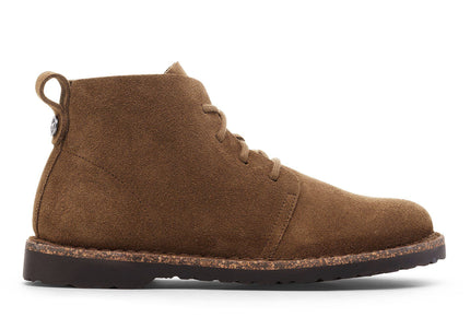 BIRKENSTOCK Uppsala Mid Suede Leather Dark Tea