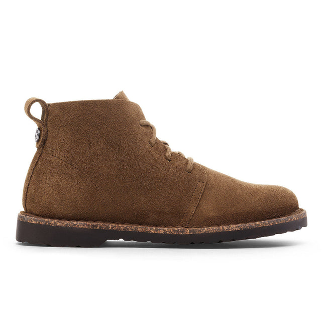 BIRKENSTOCK Uppsala Mid Suede Leather Dark Tea