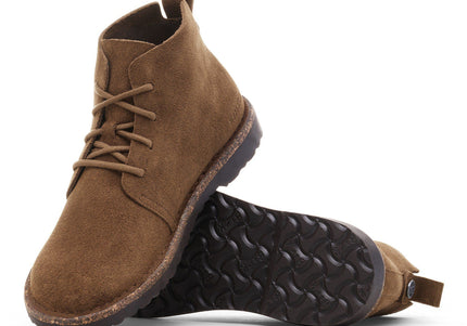 BIRKENSTOCK Uppsala Mid Suede Leather Dark Tea