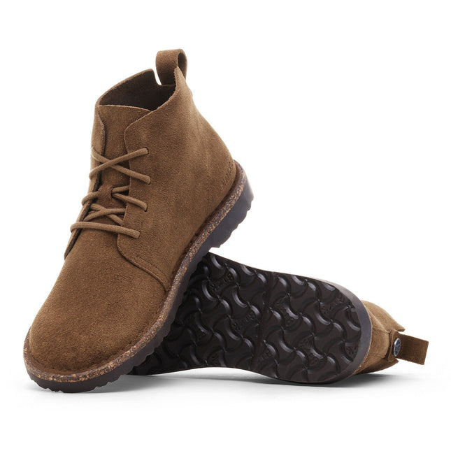 BIRKENSTOCK Uppsala Mid Suede Leather Dark Tea