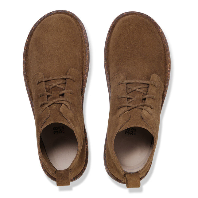 BIRKENSTOCK Uppsala Mid Suede Leather Dark Tea