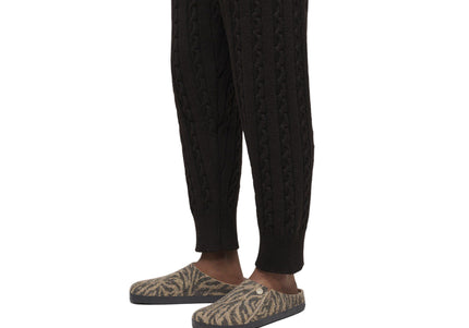 BIRKENSTOCK ZERMATT SHEARLING WOMEN CLOGS - Zebra Toffee