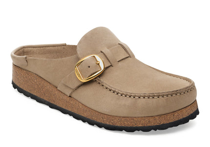 BIRKENSTOCK BUCKLEY WOMEN CLOGS Tobacco Regular
