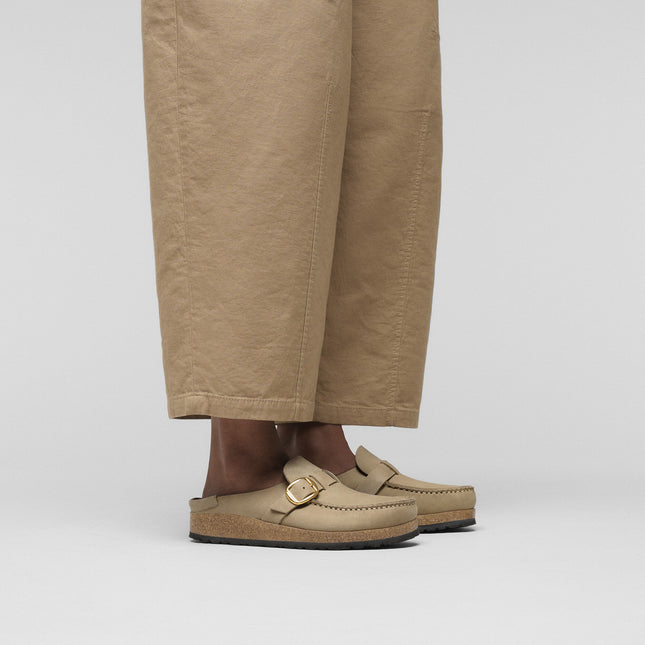 BIRKENSTOCK BUCKLEY WOMEN CLOGS Tobacco Regular