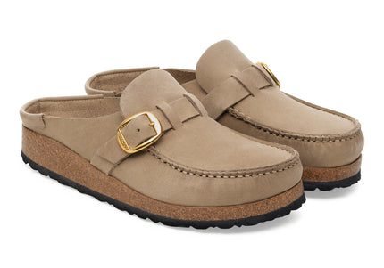 BIRKENSTOCK BUCKLEY WOMEN CLOGS Tobacco Regular