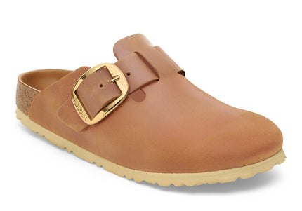 Boston Big Buckle Oiled Leather Cognac - main