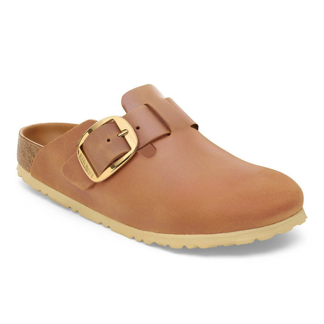 Boston Big Buckle Oiled Leather Cognac - main
