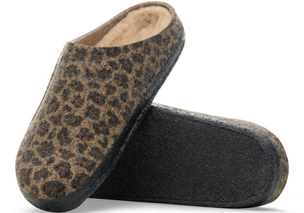 BIRKENSTOCK ZERMATT SHEARLING WOMEN CLOGS - Leo Toffee