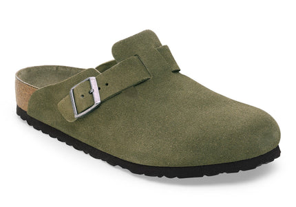 BIRKENSTOCK BOSTON SOFT FOOTBED MEN CLOGS Thyme Regular