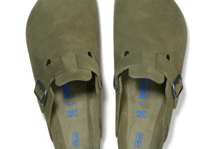 BIRKENSTOCK BOSTON SOFT FOOTBED MEN CLOGS Thyme Regular