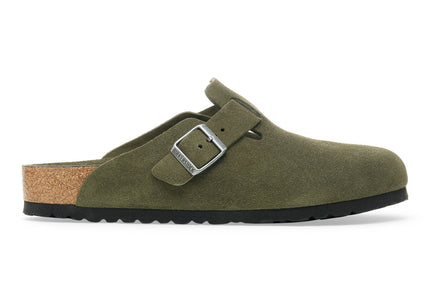 BIRKENSTOCK BOSTON SOFT FOOTBED MEN CLOGS Thyme Regular