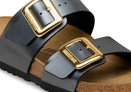 Sydney Luxe Buckle Birko-Flor Black - detail