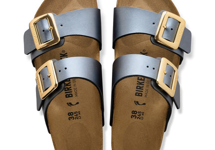 Sydney Luxe Buckle Birko-Flor Black - top