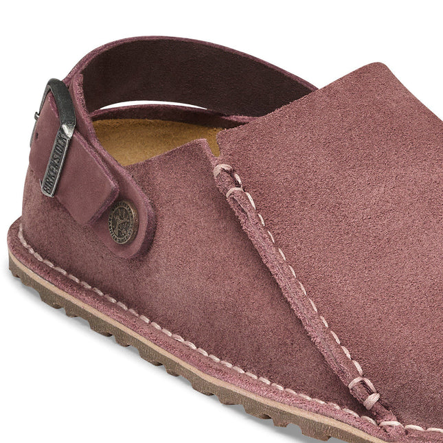 BIRKENSTOCK Lutry Premium Suede Pepper