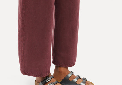 BIRKENSTOCK Florida Birko-Flor Metallic Black