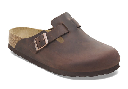 BIRKENSTOCK BOSTON SOFT FOOTBED UNISEX CLOGS Habana Narrow