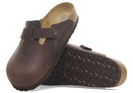 BIRKENSTOCK BOSTON SOFT FOOTBED UNISEX CLOGS Habana Narrow