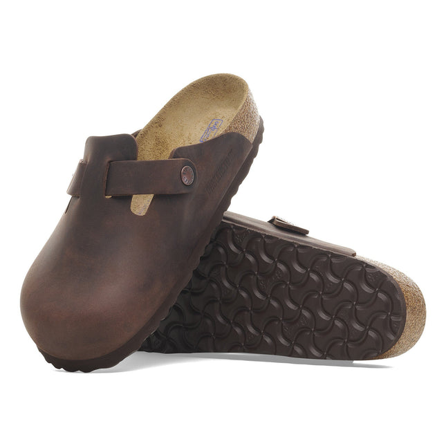 BIRKENSTOCK BOSTON SOFT FOOTBED UNISEX CLOGS Habana Narrow