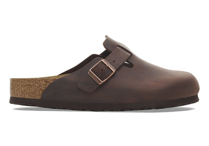 BIRKENSTOCK BOSTON SOFT FOOTBED UNISEX CLOGS Habana Narrow