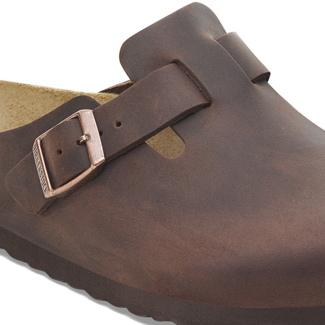 BIRKENSTOCK BOSTON SOFT FOOTBED UNISEX CLOGS Habana Narrow