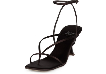 JEFFREY CAMPBELL FLUXX Women Heels - Dark Coffee Satin
