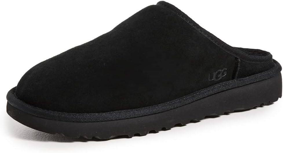 UGG CLASSIC MEN SLIPPER - Black