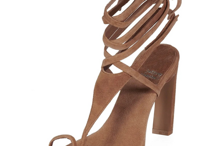 JEFFREY CAMPBELL BON-BON Women Heels - Tan Suede