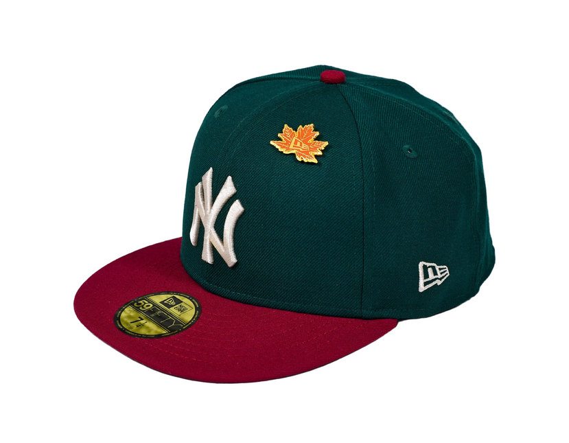 NEW ERA MLB WS CONTRAST 59FIFTY NEYYAN  NOVWHI UNISEX HAT - Navy/White