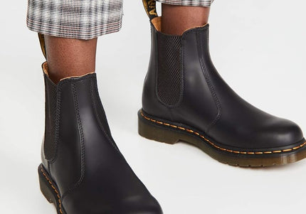 DR. MARTENS 2976 YELLOW STITCH UNISEX BOOTS