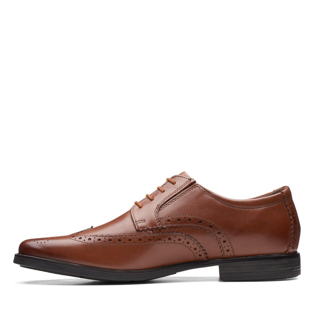 CLARKS HOWARD WING MENS SHOES