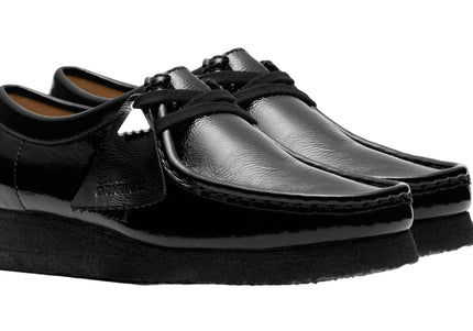 CLARKS ORIGINALS WALLABEE WOMEN SHOES - Black Patent