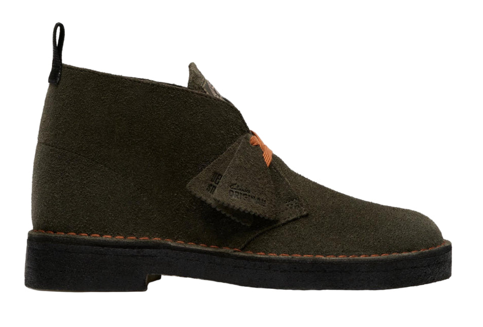 CLARKS ORIGINALS DESERT BOOT MEN BOOTS - Loden Green Suede