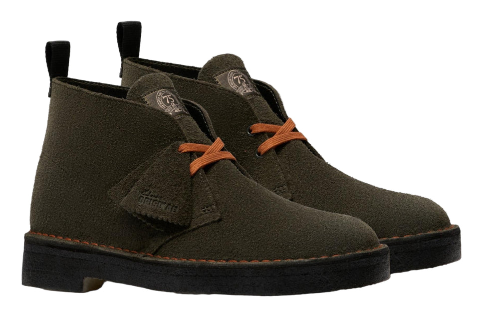 CLARKS ORIGINALS DESERT BOOT MEN BOOTS - Loden Green Suede
