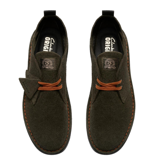 CLARKS ORIGINALS DESERT BOOT MEN BOOTS - Loden Green Suede