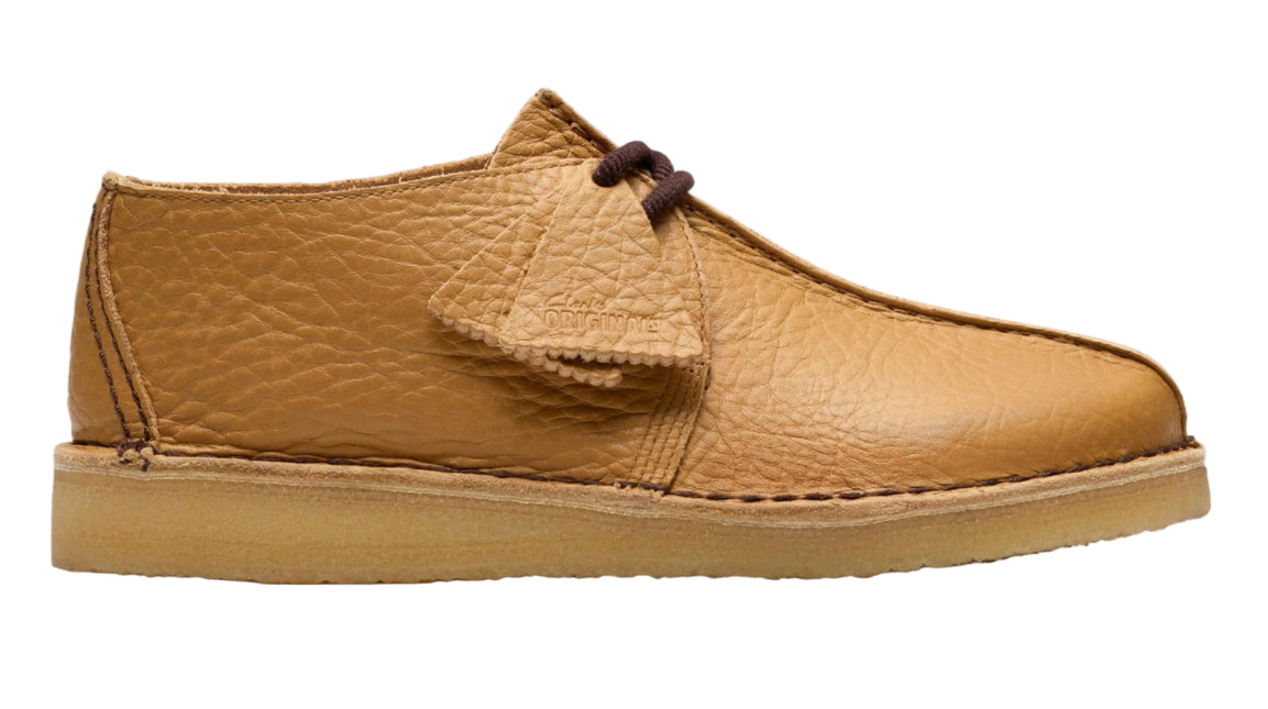 CLARKS ORIGINALS DESERT TREK MEN SHOES - Curry Leather