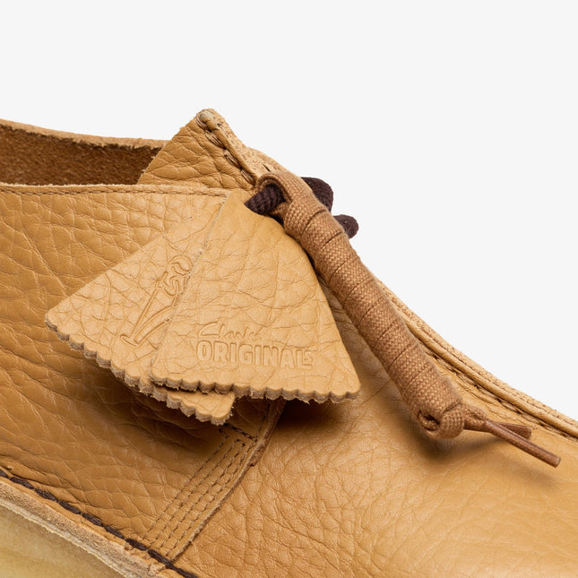CLARKS ORIGINALS DESERT TREK MEN SHOES - Curry Leather