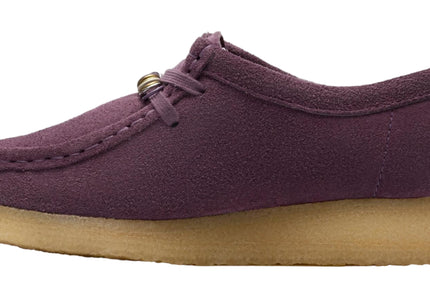 CLARKS ORIGINALS WALLABEE WOMEN SHOES - Plum Suede