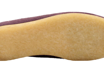 CLARKS ORIGINALS WALLABEE WOMEN SHOES - Plum Suede